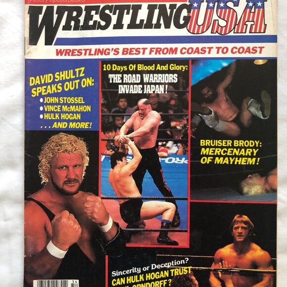 PRO WRESTLING MAGAZINES (1985, 86, 87) - LOT of Fourteen (14) - NO CENTERFOLDS - Picture 8 of 14